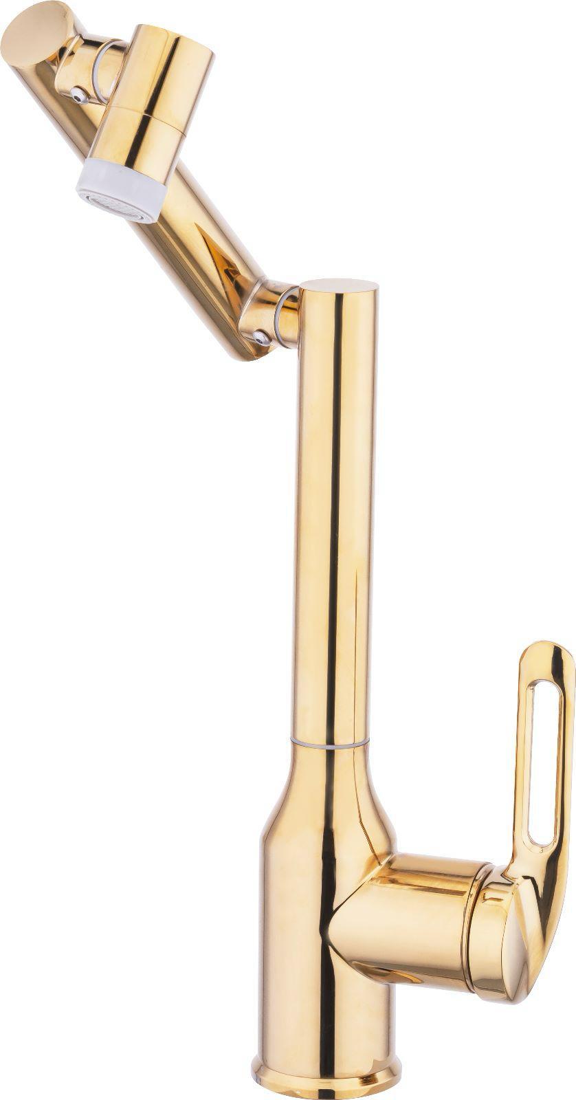 CROMEART GOLD LAVABO BATARYASI 360 DERECE DÖNERLİ 